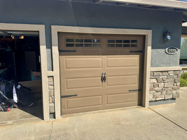 Finished garage door repair in Orangevale, CA