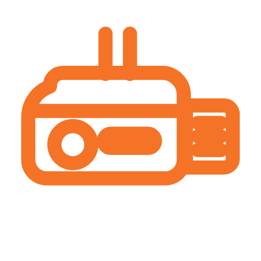 Garage door opener icon for opener installation and repair