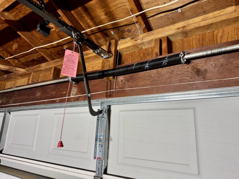 New garage door spring replacement in Orangevale, CA (photo 2)