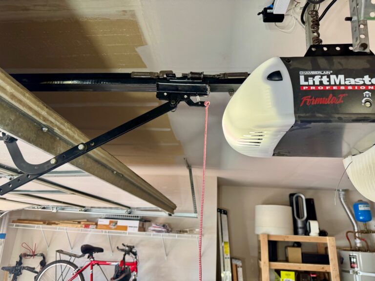 Garage door belt replacement in Rocklin, CA