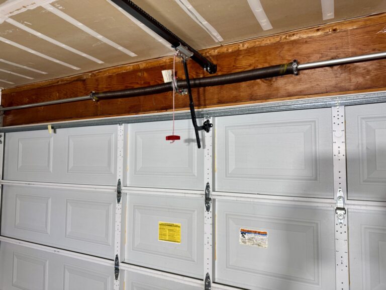 Completed garage door repair in Antelope, CA