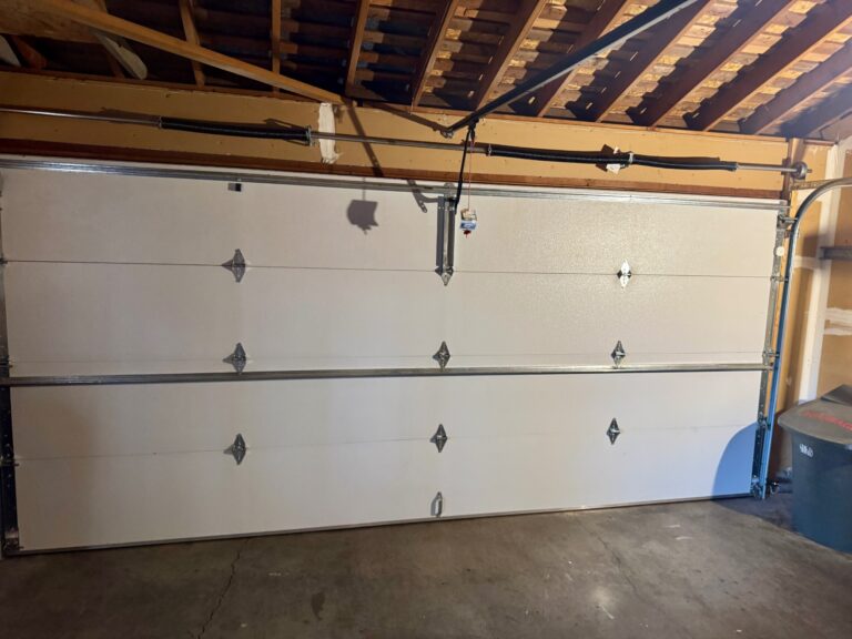 Garage door door tune up spring adjustment in Sacramento, CA